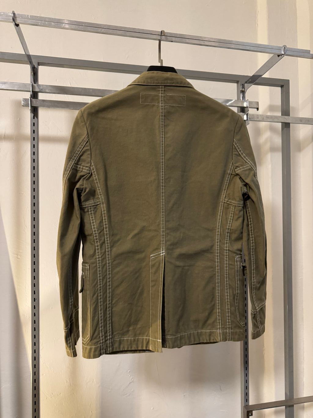 SS06 Junya Watanabe Man x Pointer Reversible Constrast Stitch Jacket