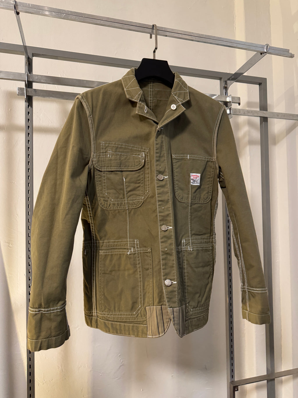 SS06 Junya Watanabe Man x Pointer Reversible Constrast Stitch Jacket