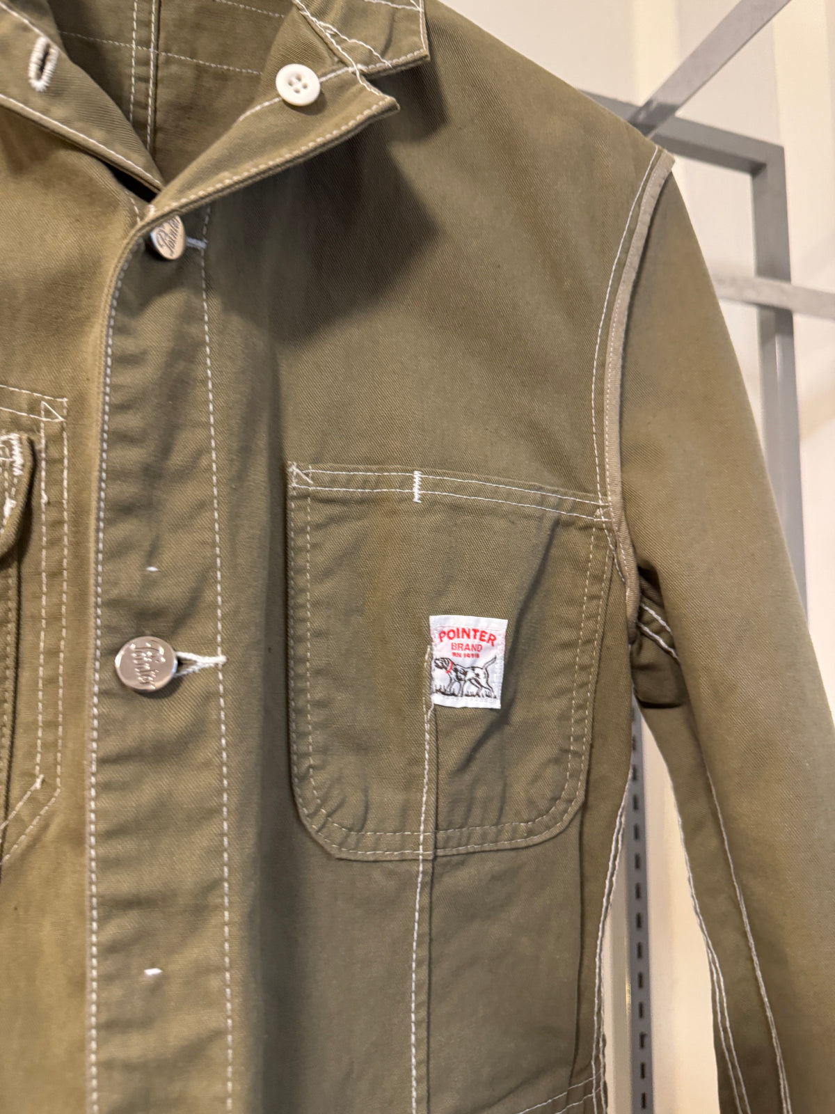 SS06 Junya Watanabe Man x Pointer Reversible Constrast Stitch Jacket