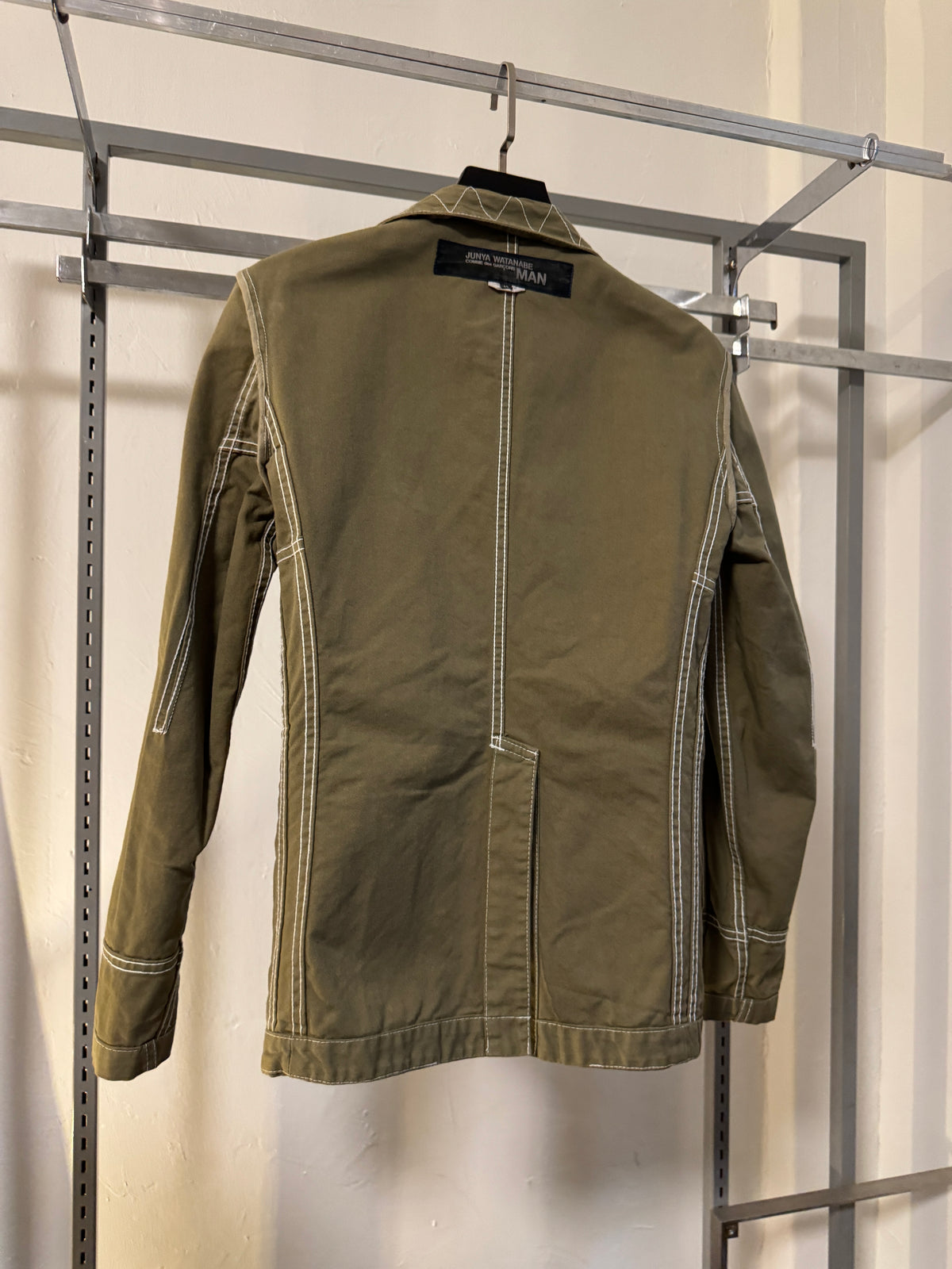 SS06 Junya Watanabe Man x Pointer Reversible Constrast Stitch Jacket