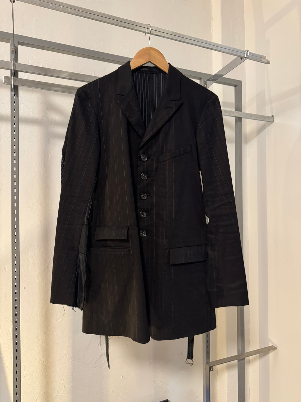 SS19 The Viridi-Anne Striped Patchwork Jacket