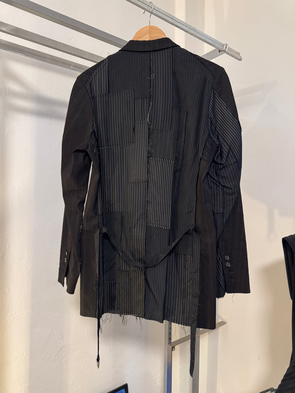SS19 The Viridi-Anne Striped Patchwork Jacket