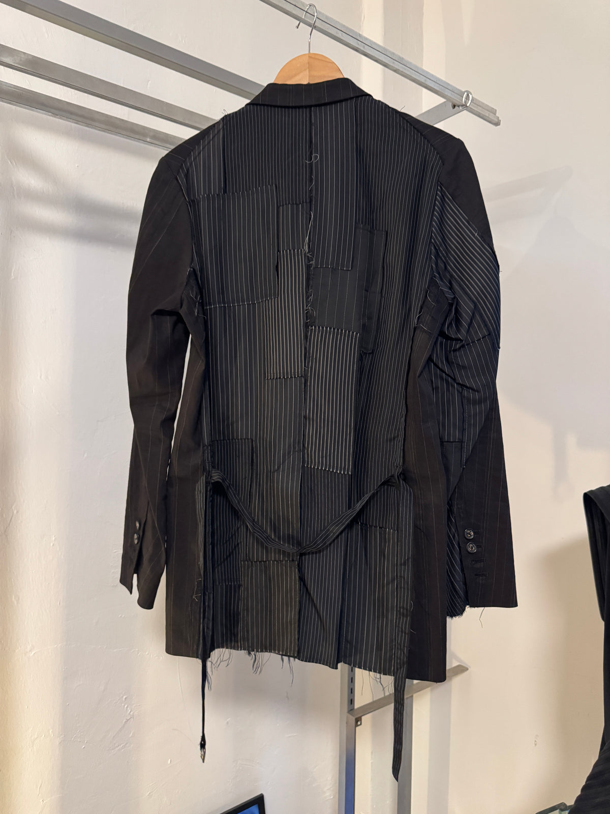 SS19 The Viridi-Anne Striped Patchwork Jacket