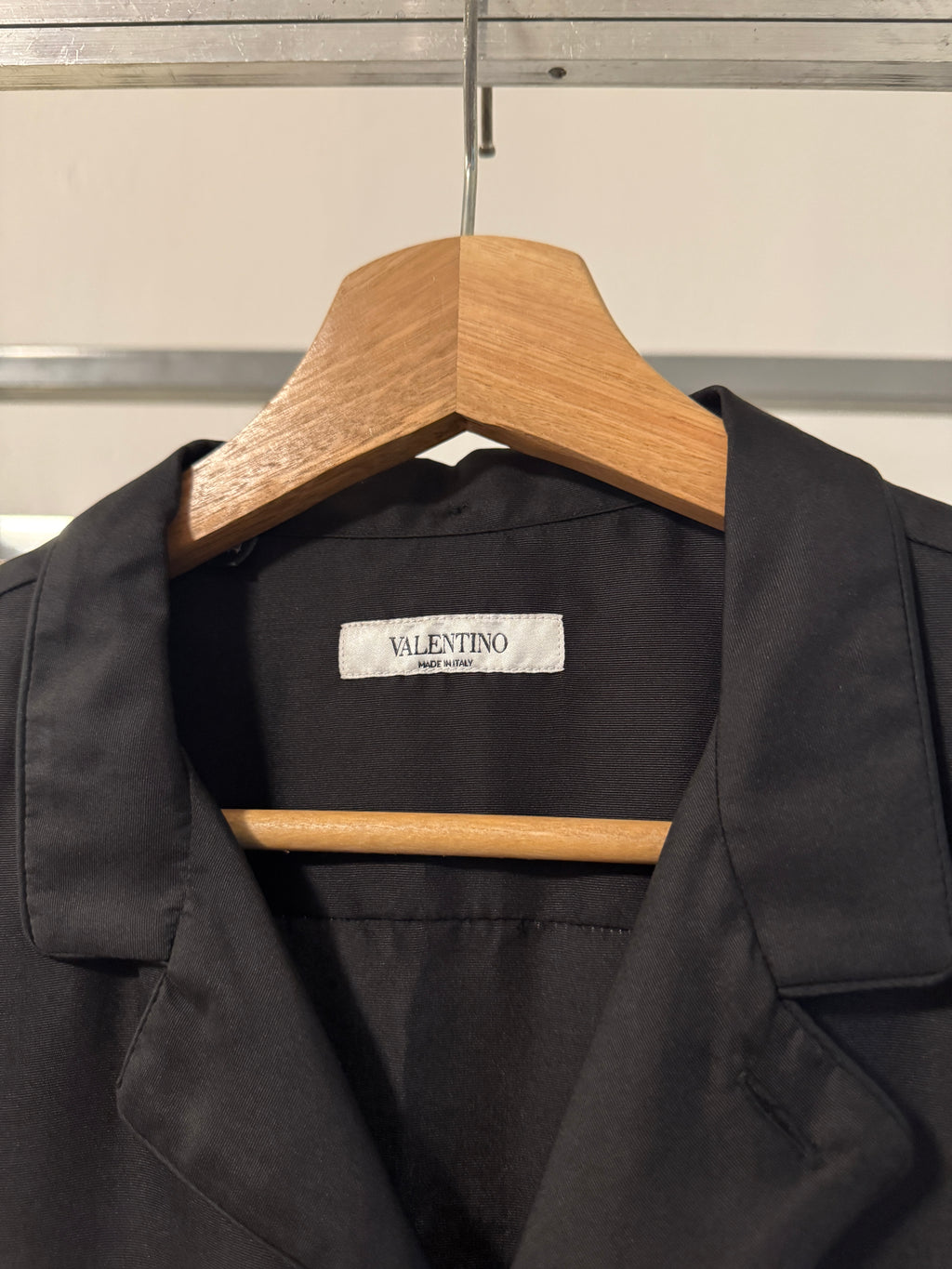 AW19 Undercover x Valentino “Time Traveller” Silk Shirt