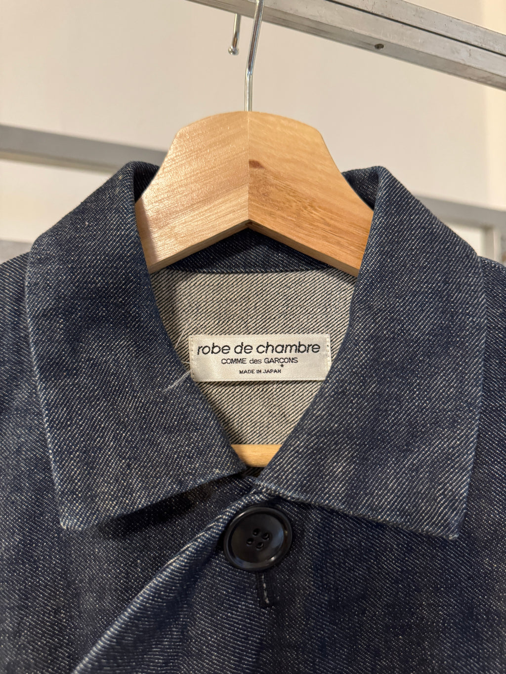 SS02 Robe De Chambre Comme Des Garcons Denim Dress