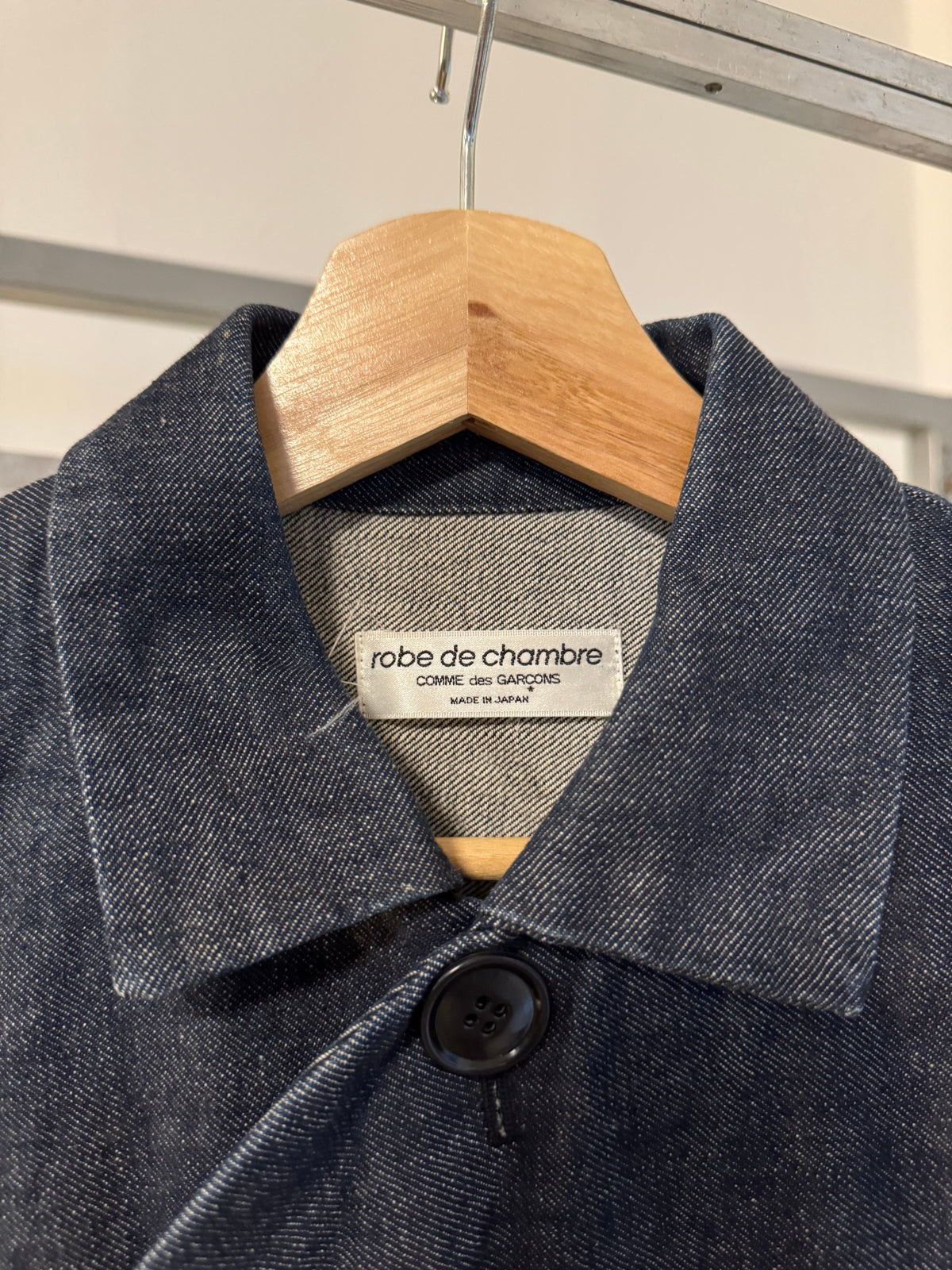SS02 Robe De Chambre Comme Des Garcons Denim Dress