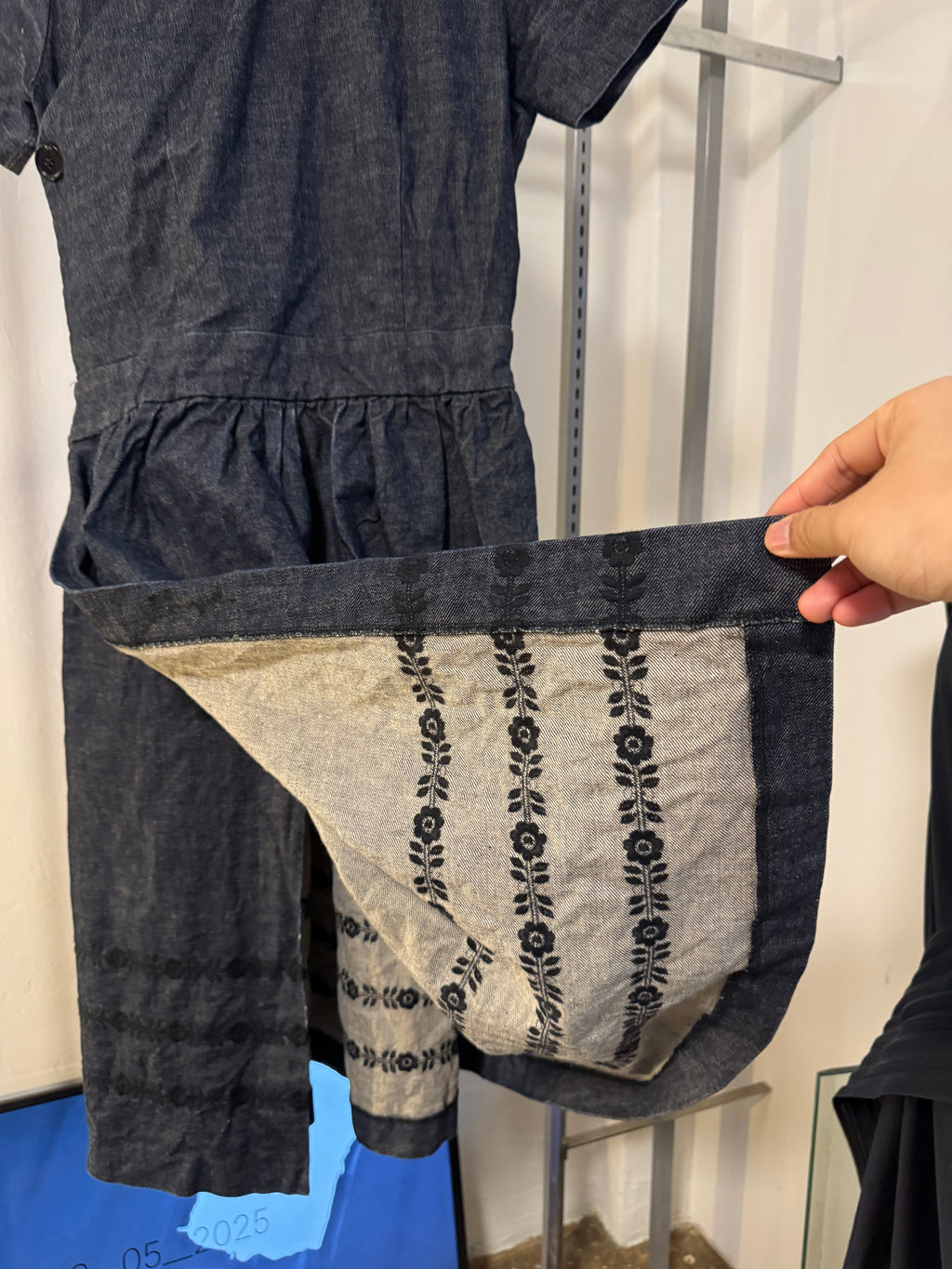 SS02 Robe De Chambre Comme Des Garcons Denim Dress