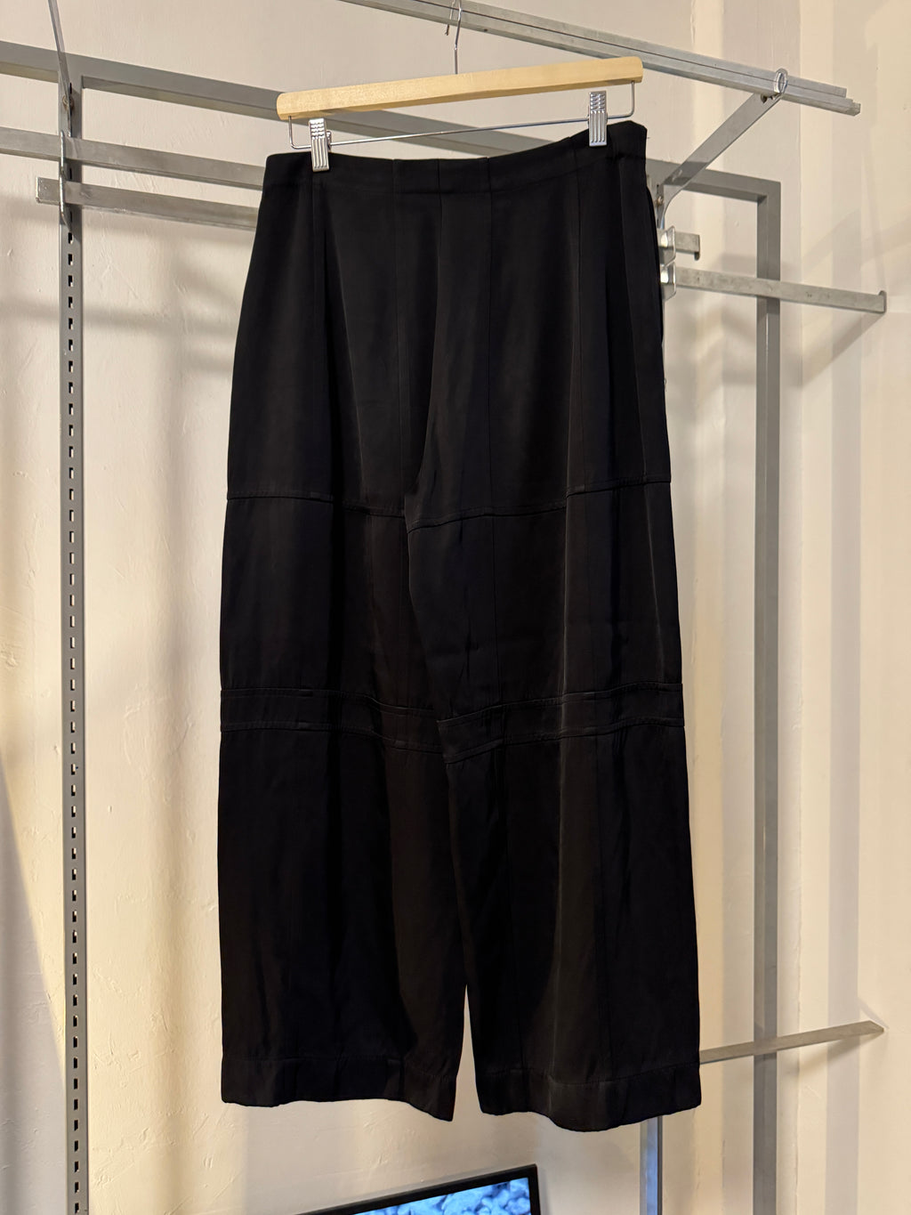 SS23 Jil Sander Silk Rayon 'Fit 2' Layered Pants