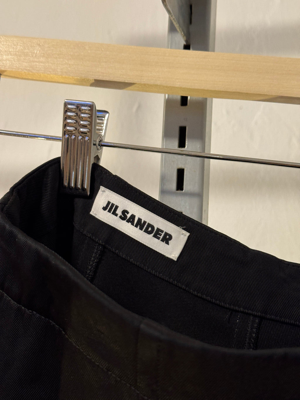SS23 Jil Sander Silk Rayon 'Fit 2' Layered Pants