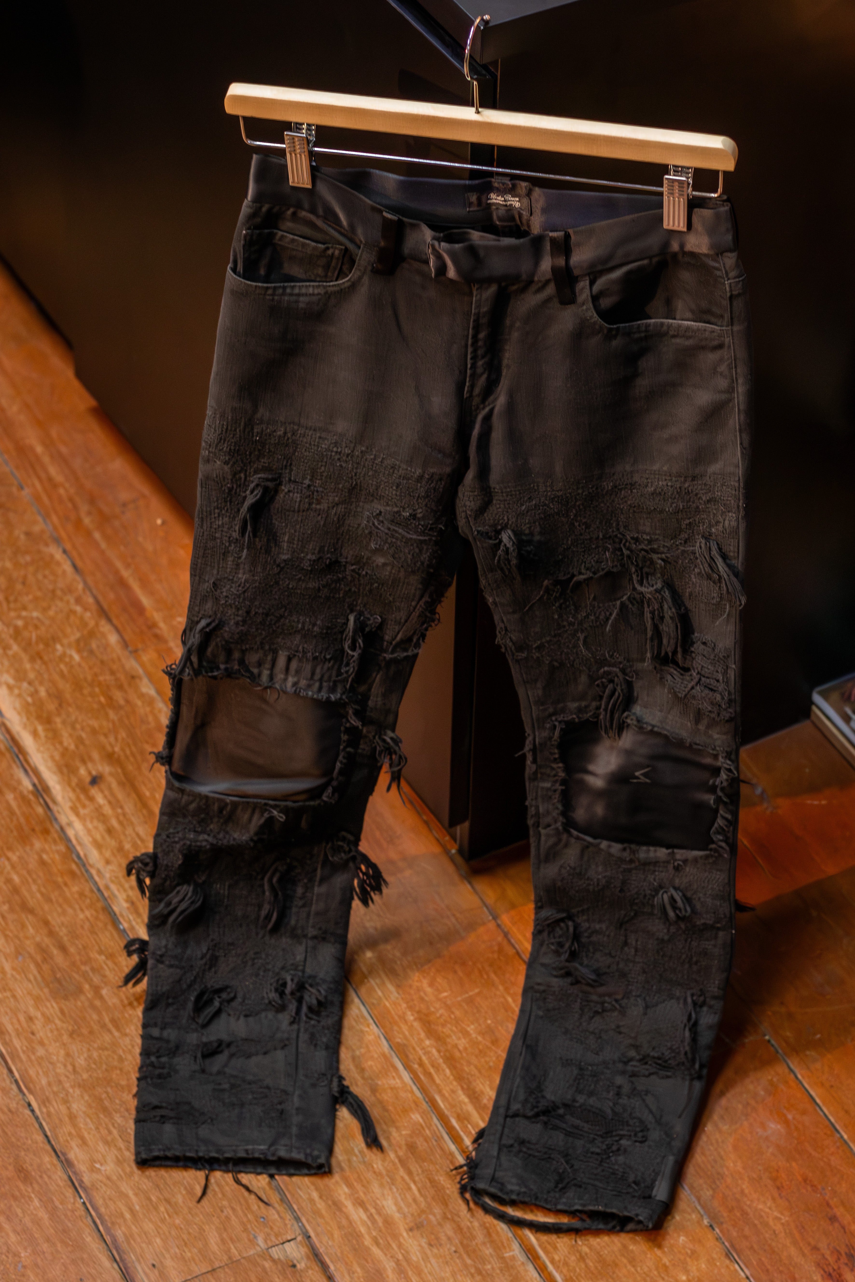 AW09 Undercover "Earmuff Maniac" 78 Destroyed Denim