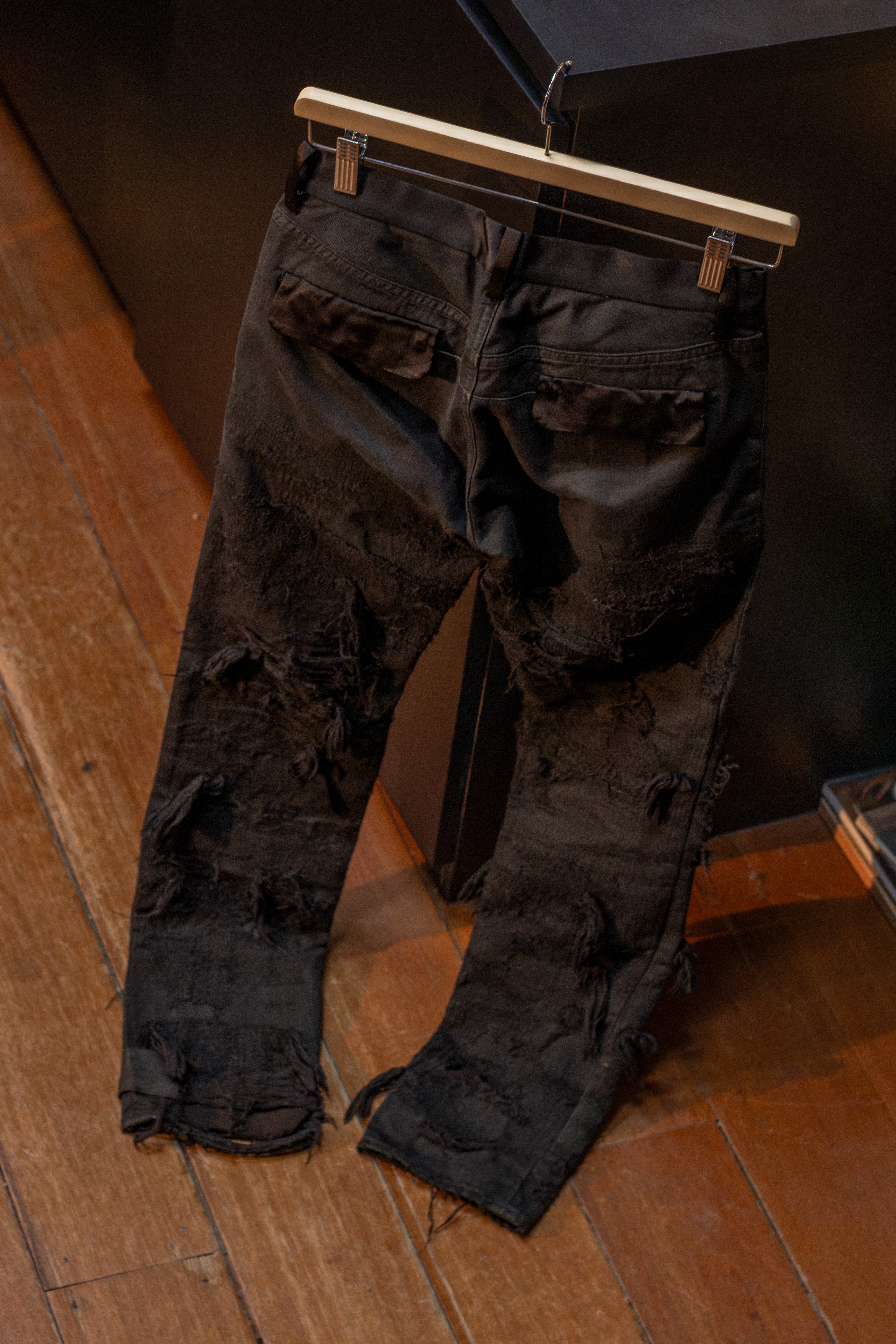 AW09 Undercover "Earmuff Maniac" 78 Destroyed Denim