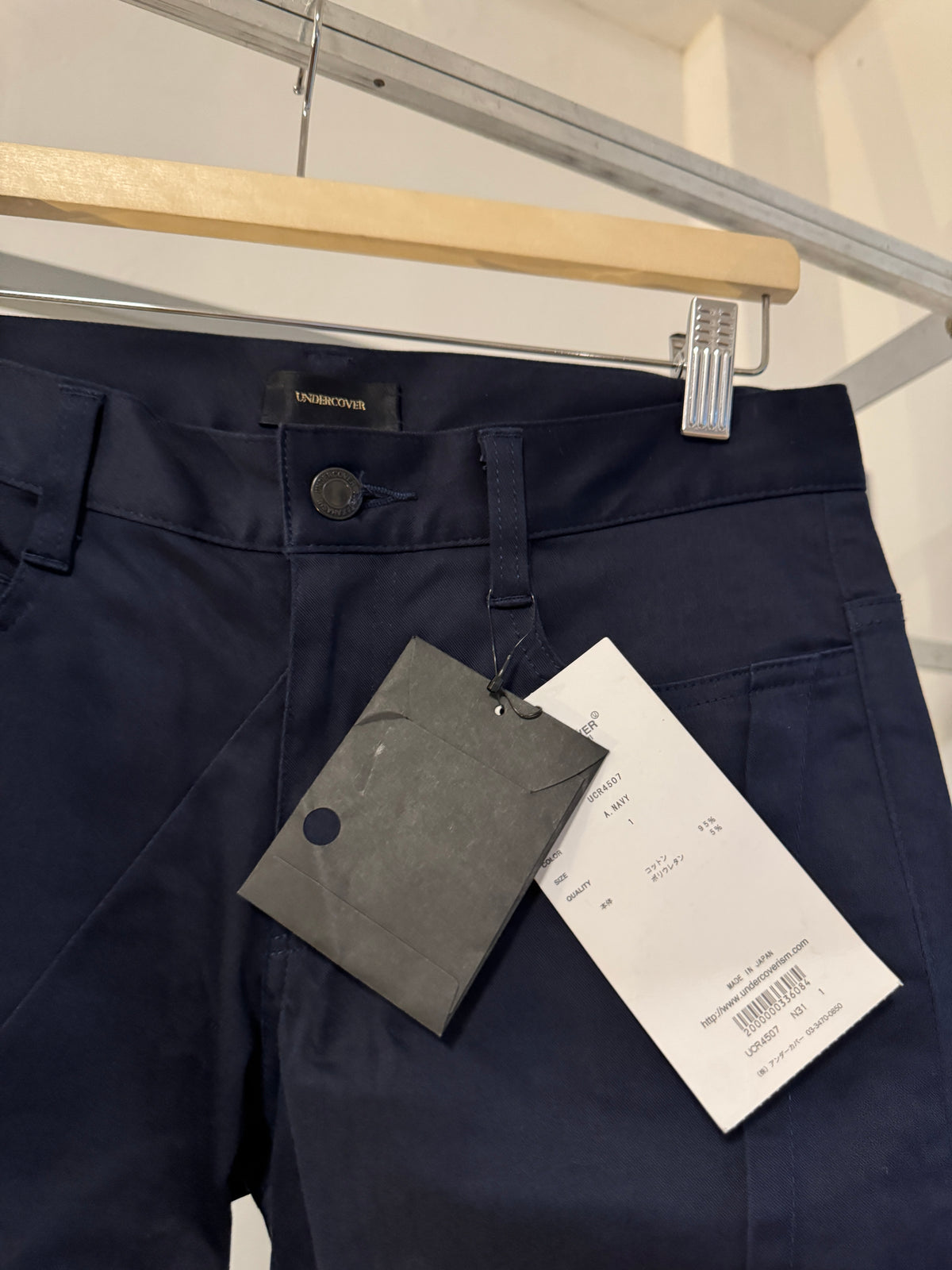 AW16 Undercover "Instant Calm" Darted Straight Cut