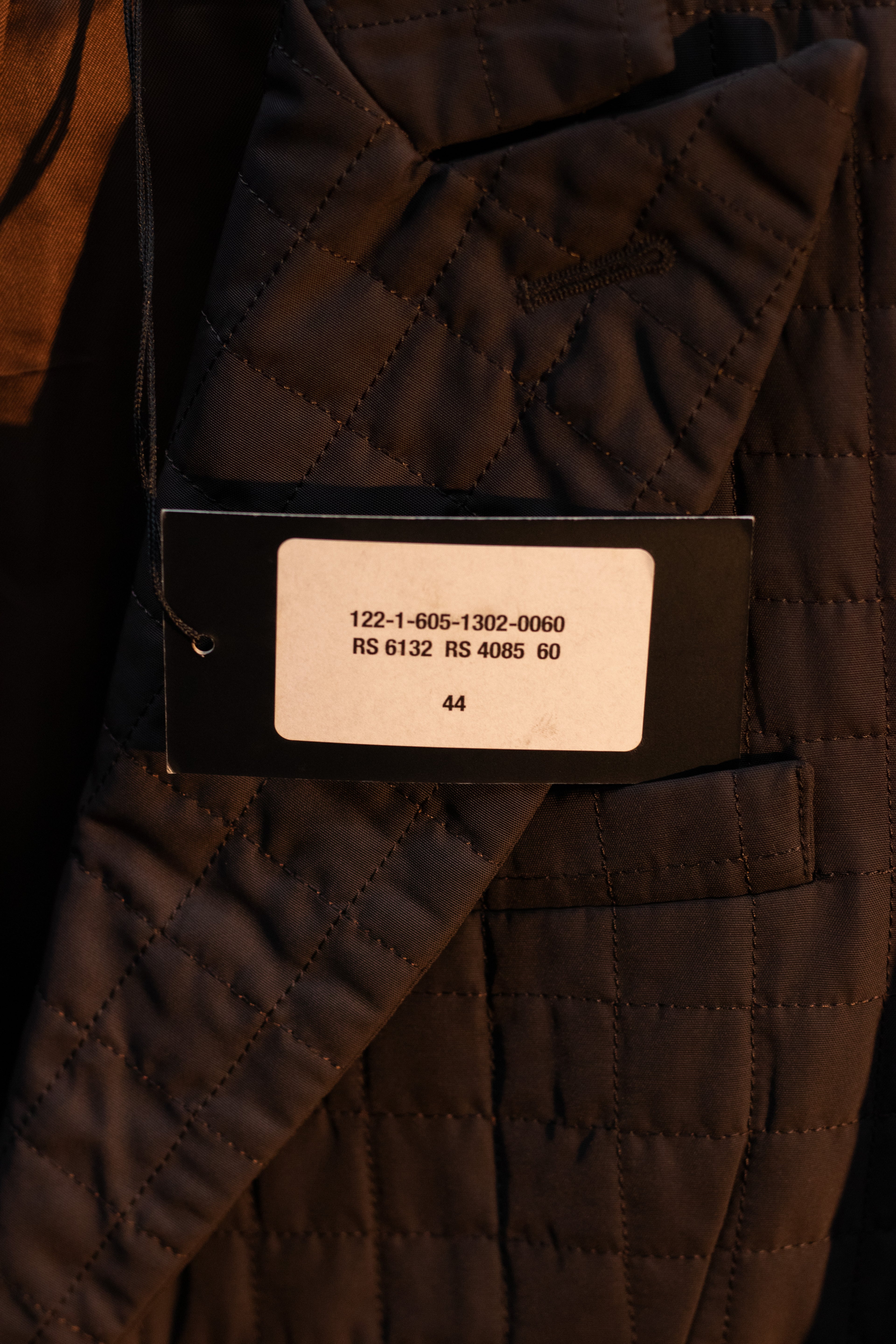 AW12 Raf Simons “Run Fall Run” Quilted Morning Coat