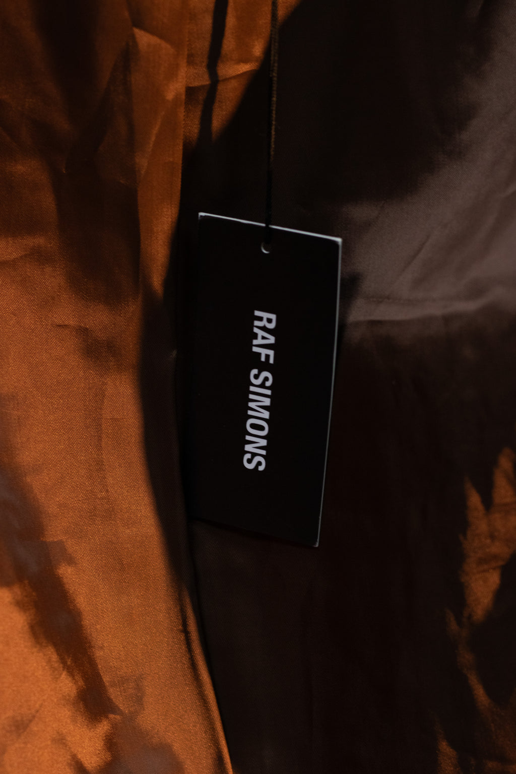 AW12 Raf Simons “Run Fall Run” Quilted Morning Coat