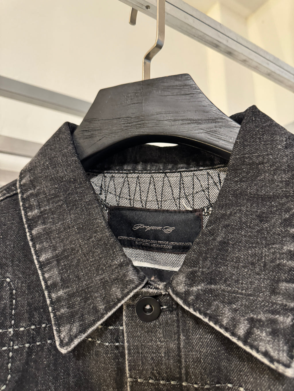 SS25 Professor.E Repaired Denim Jacket