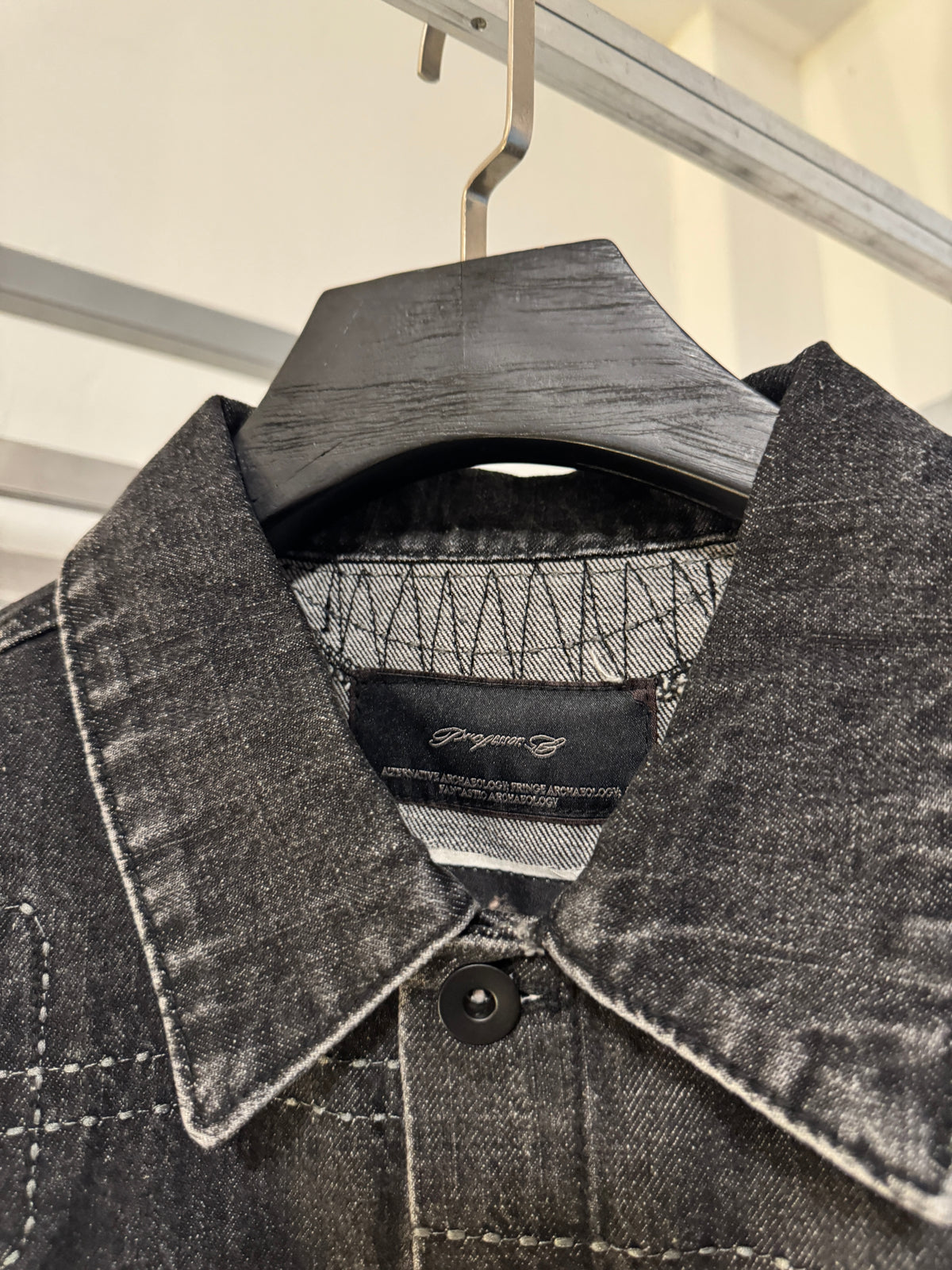 SS25 Professor.E Repaired Denim Jacket