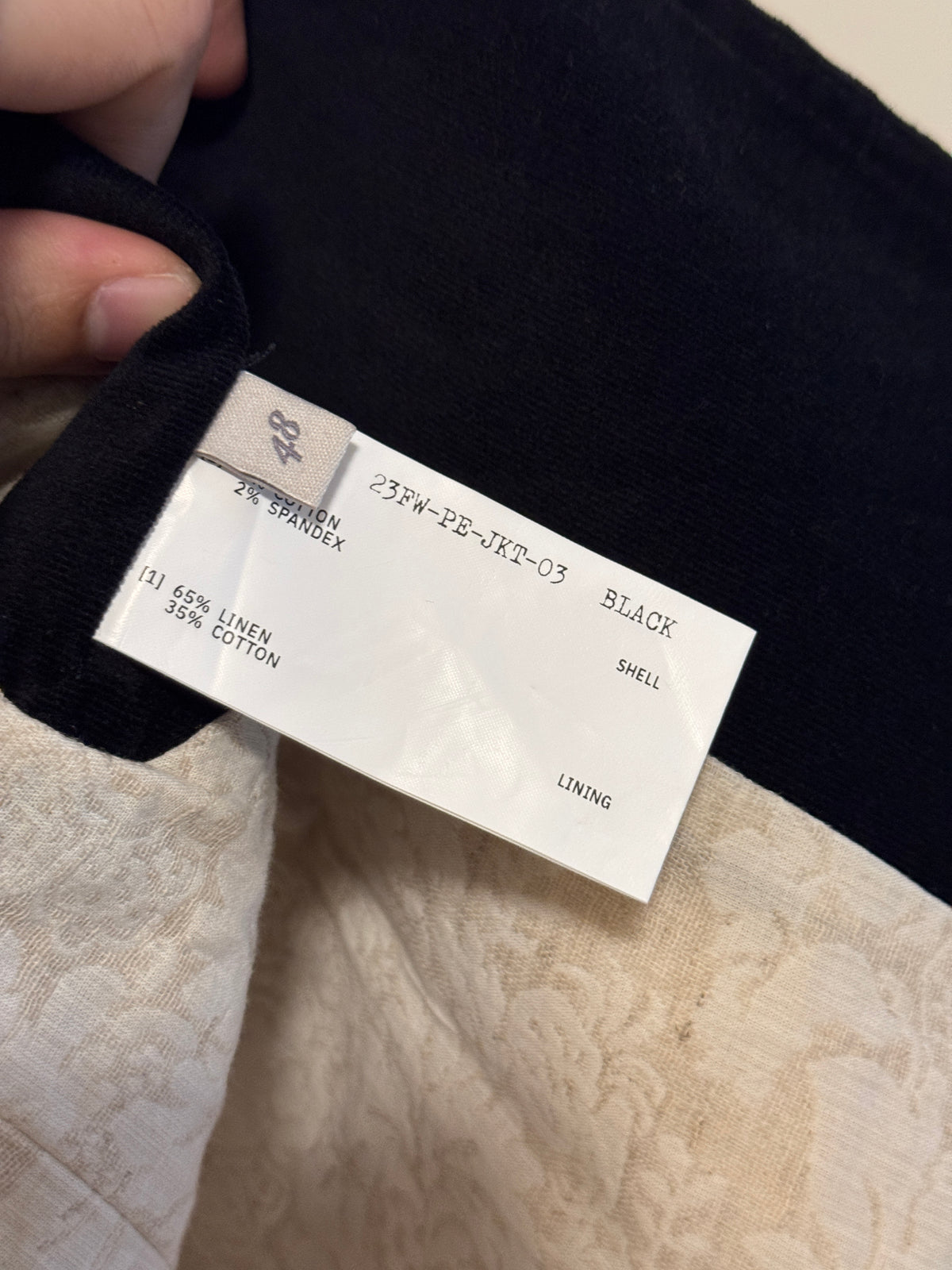 AW23 Professor.E Drawstring Jacket