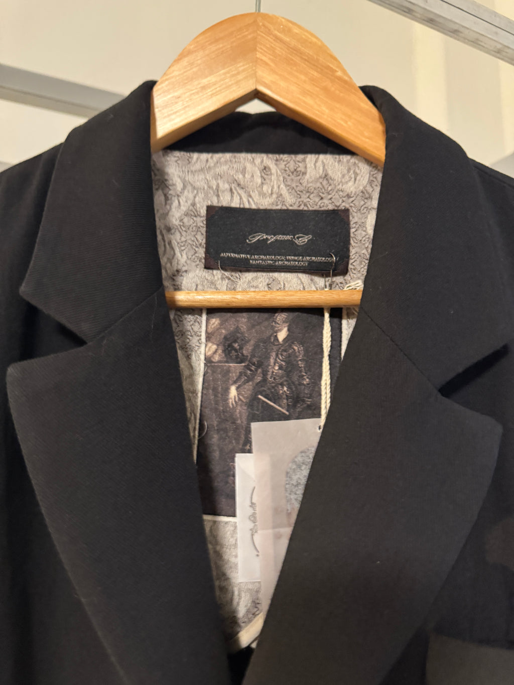 SS25 Professor.E Gathered Jacket