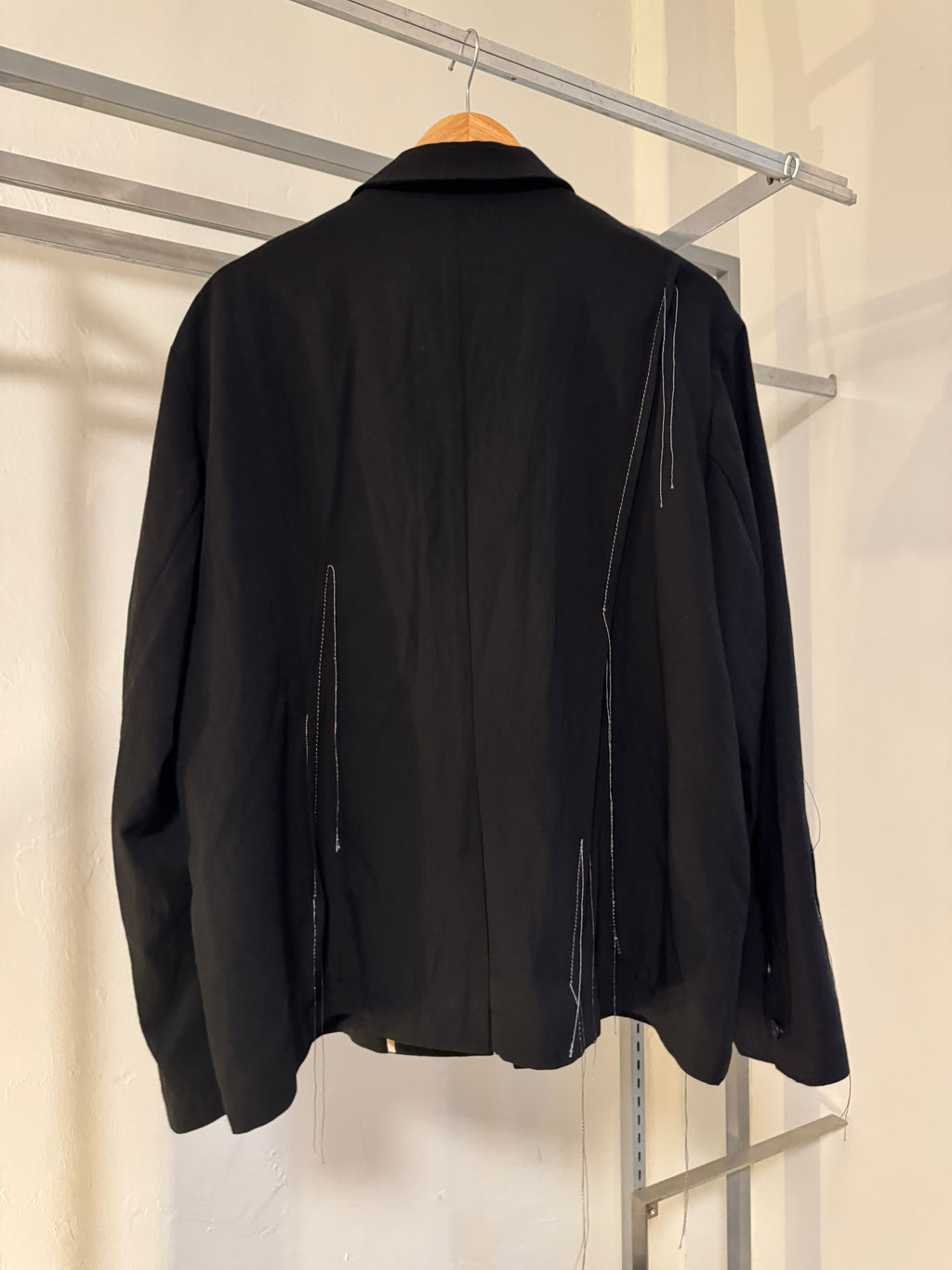 SS25 Professor.E Gathered Jacket