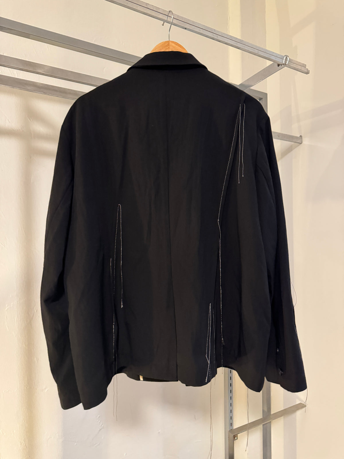 SS25 Professor.E Gathered Jacket