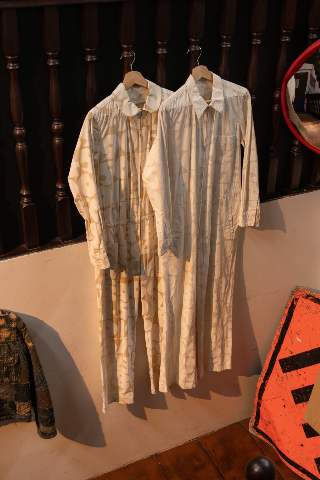 SS02 Comme Des Garcons "Ethnic Couture" Numbers Coveralls