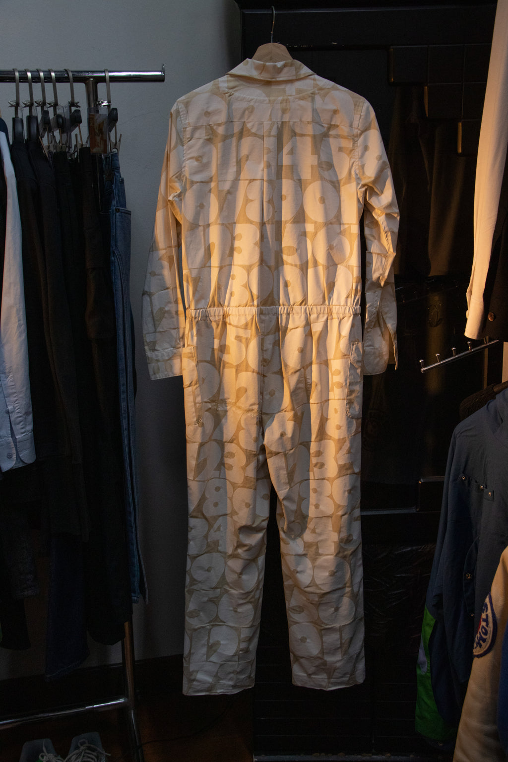 SS02 Comme Des Garcons "Ethnic Couture" Numbers Coveralls