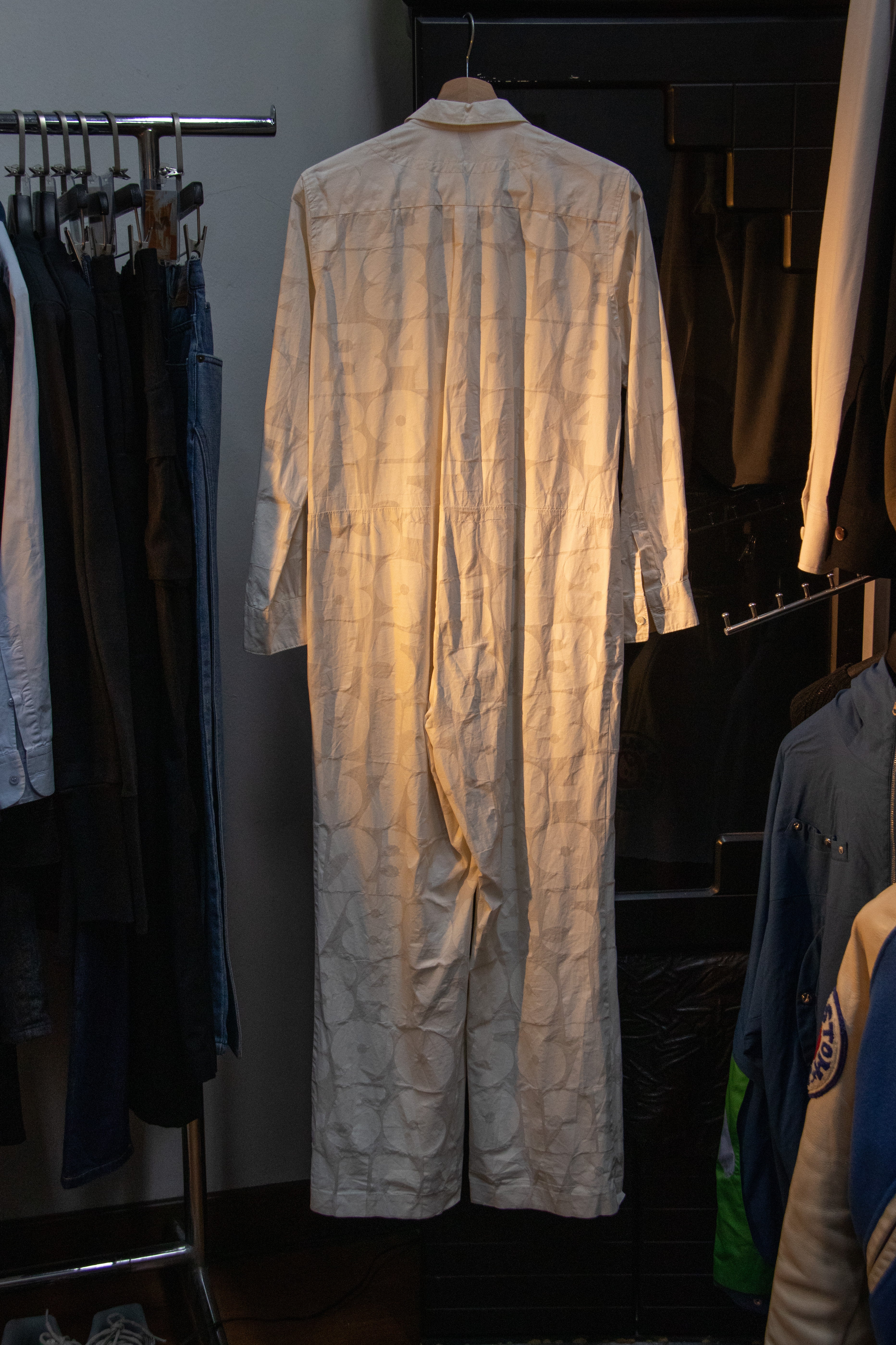 SS02 Comme Des Garcons "Ethnic Couture" Numbers Coveralls