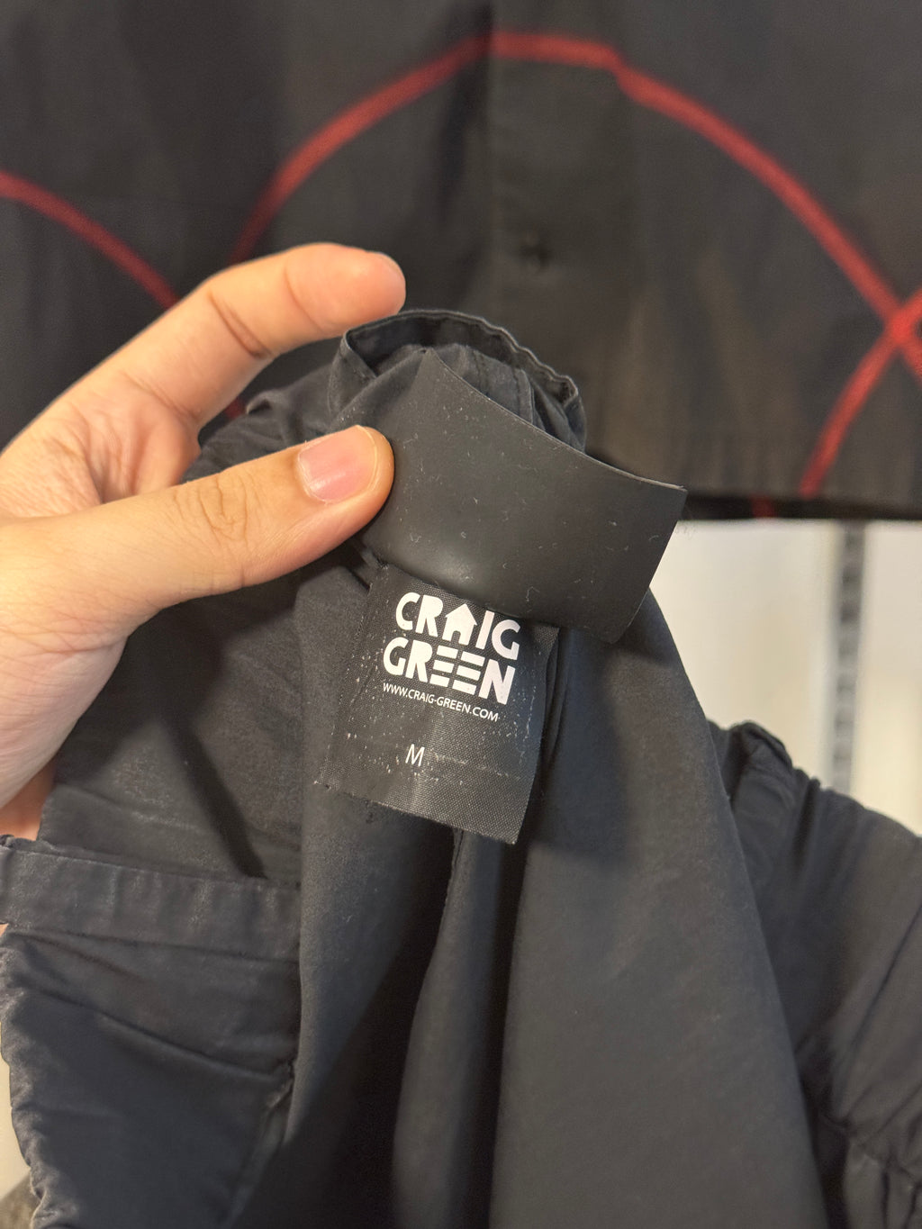 (SET OF 2) SS18 Craig Green Contrast Stitch Shirt and Pants