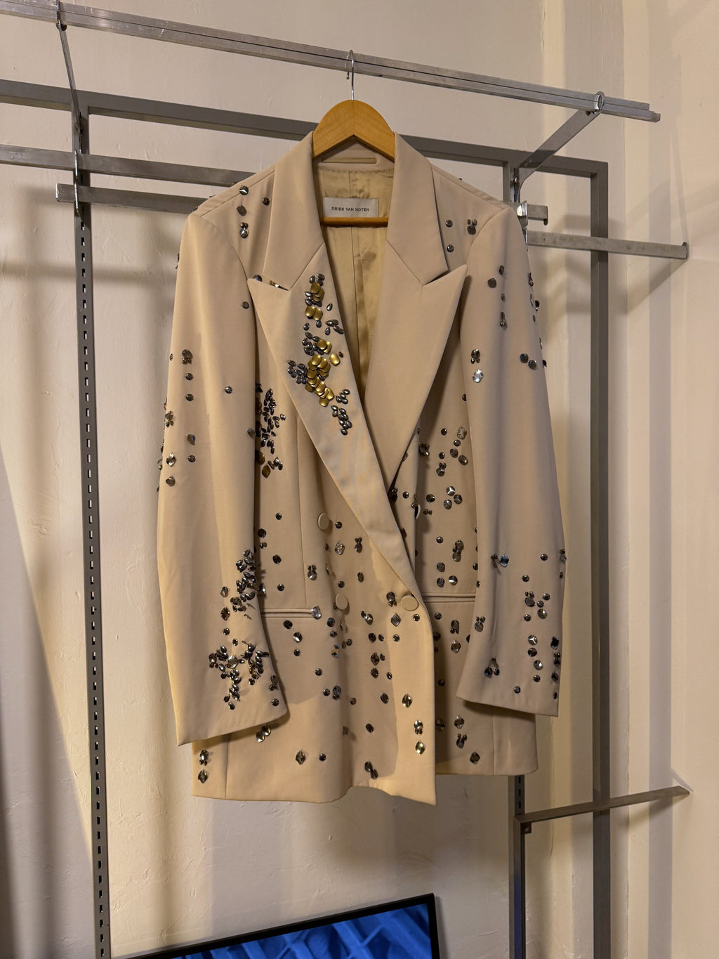 SS25 Dries Van Noten Blink Embellished Jacket