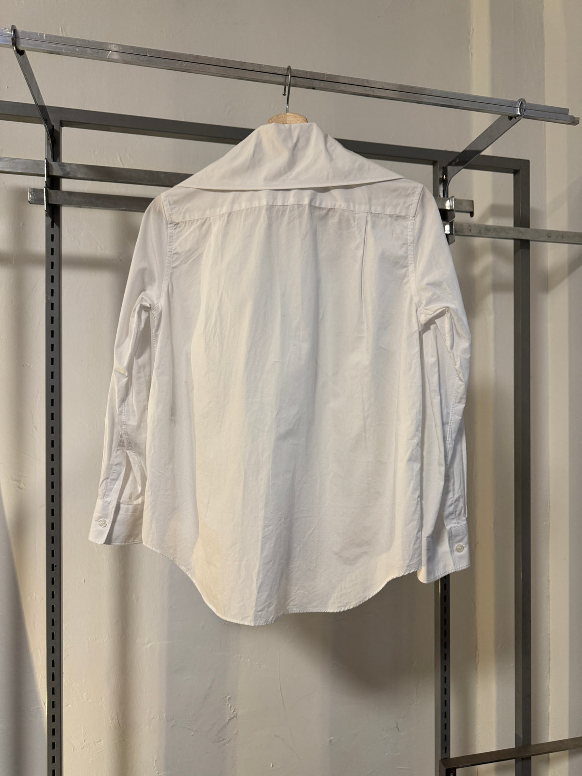 AW19 Tricot Comme Des Garcons Oversized Collar Bow Tie Shirt