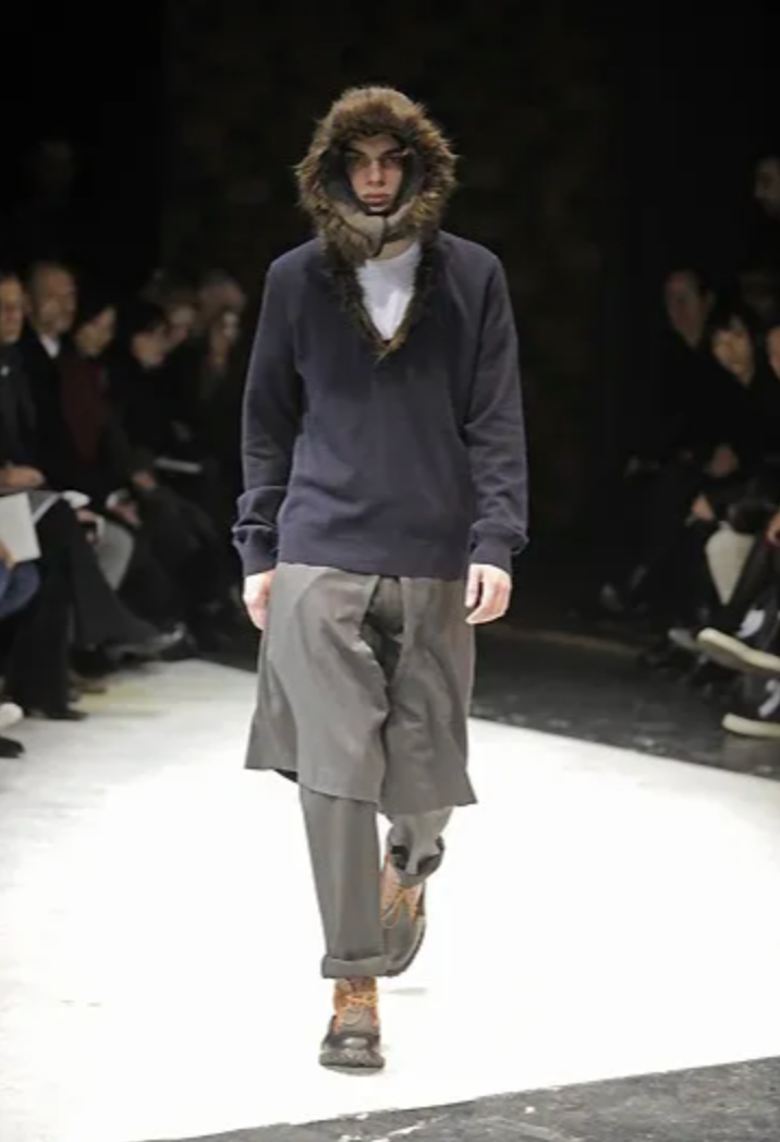 AW10 Comme Des Garcons Homme Plus "Protection" Cutout Chaps Shorts
