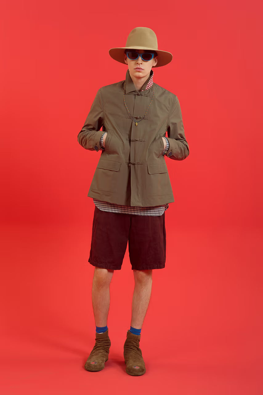 SS15 Undercover "Adventure" China Buttons Work Jacket