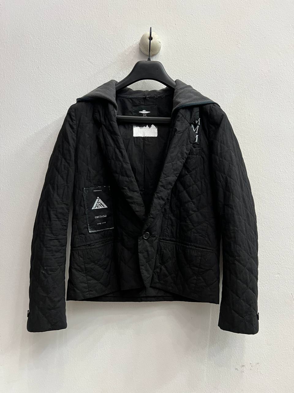 Undercover ZAMIANG Quilted Hooded Blazer