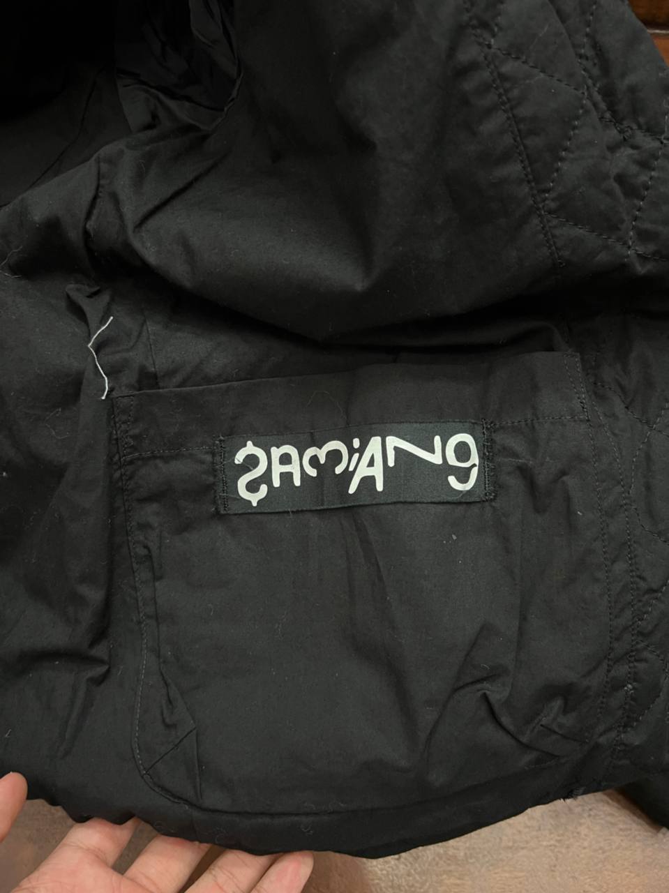 Undercover ZAMIANG Quilted Hooded Blazer