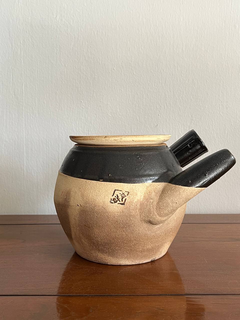 Handmade Japanese 'kyusu' teapot