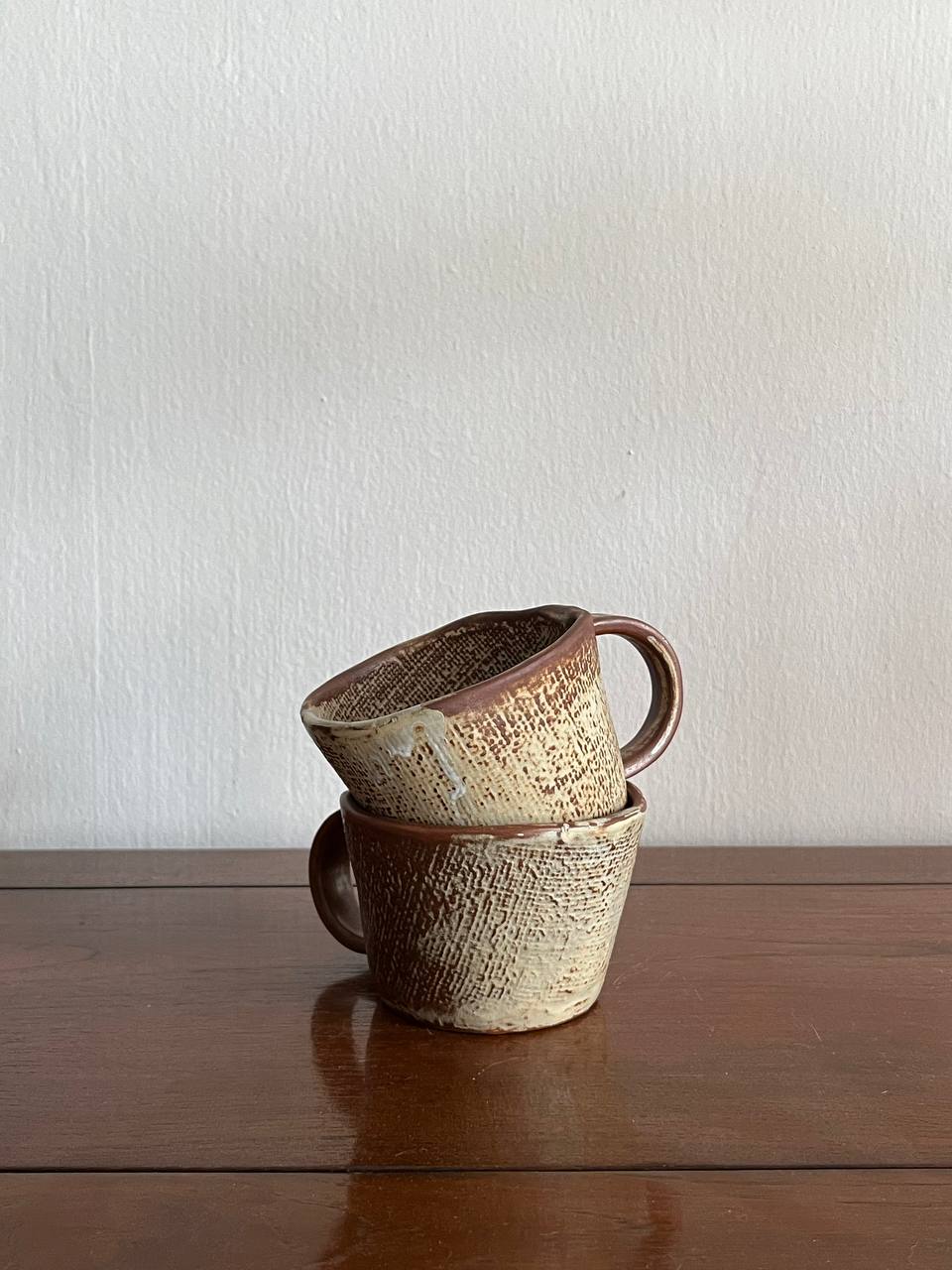 Wabi sabi ceramic coffee mugs
