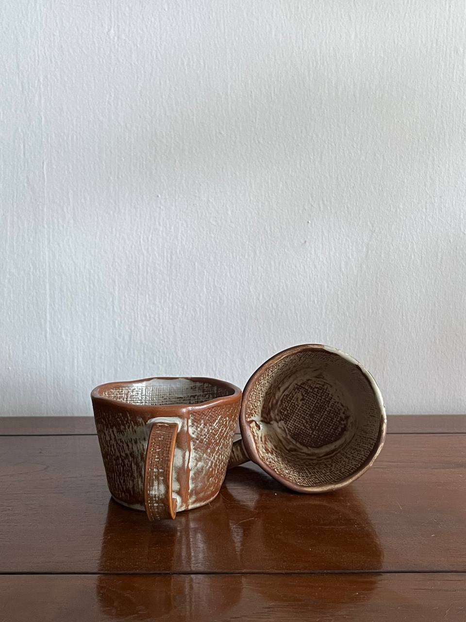 Wabi sabi ceramic coffee mugs