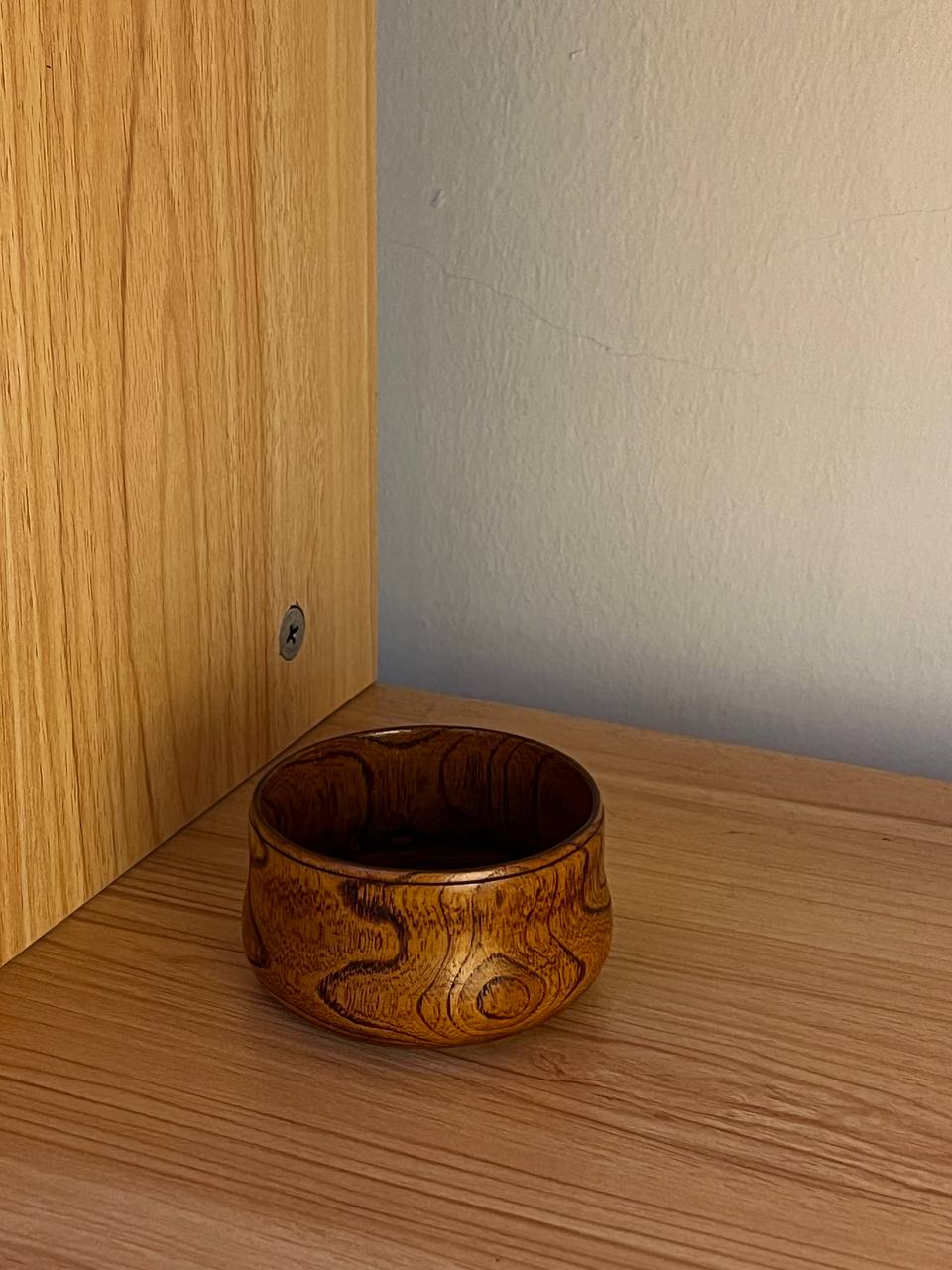 Japanese wooden bowl tray