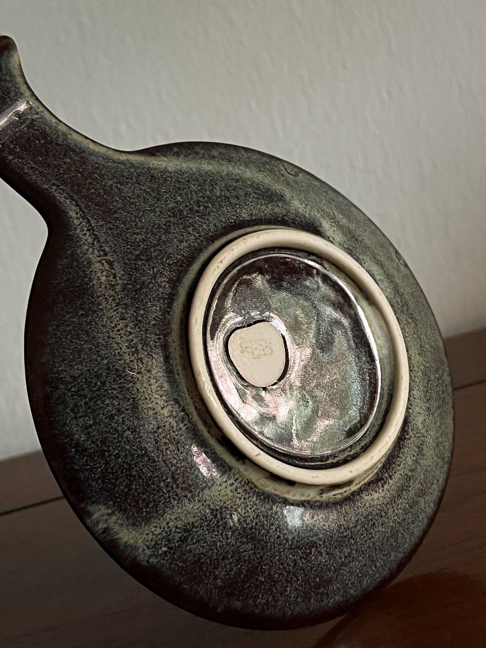 Handmade japanese ceramic tray plate