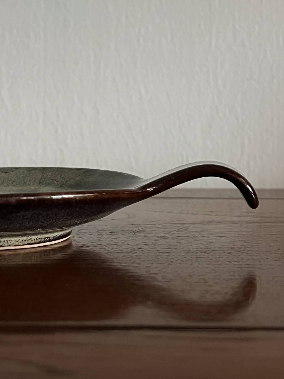 Handmade japanese ceramic tray plate