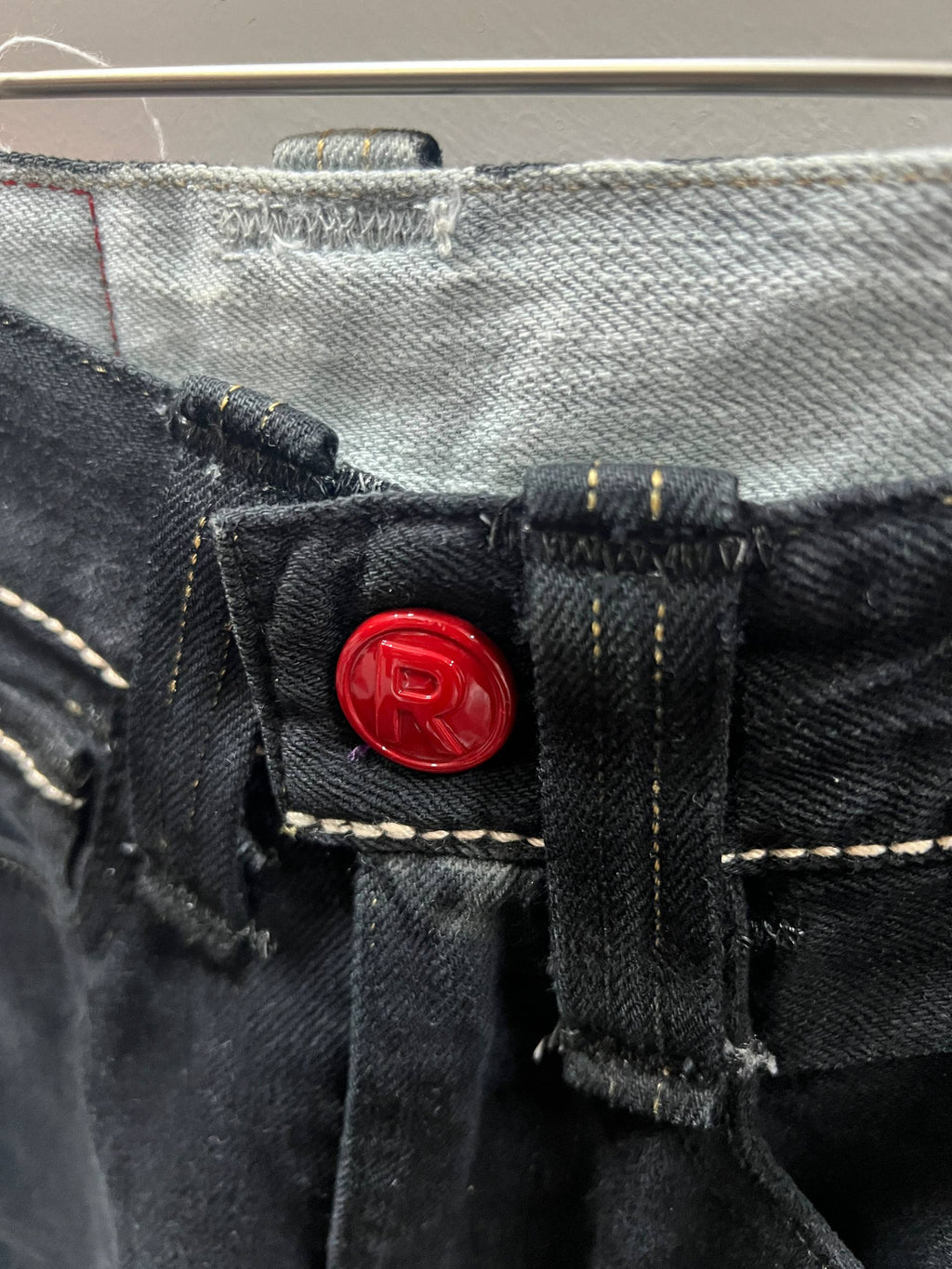 SS08 Levi’s Red Painted Denim