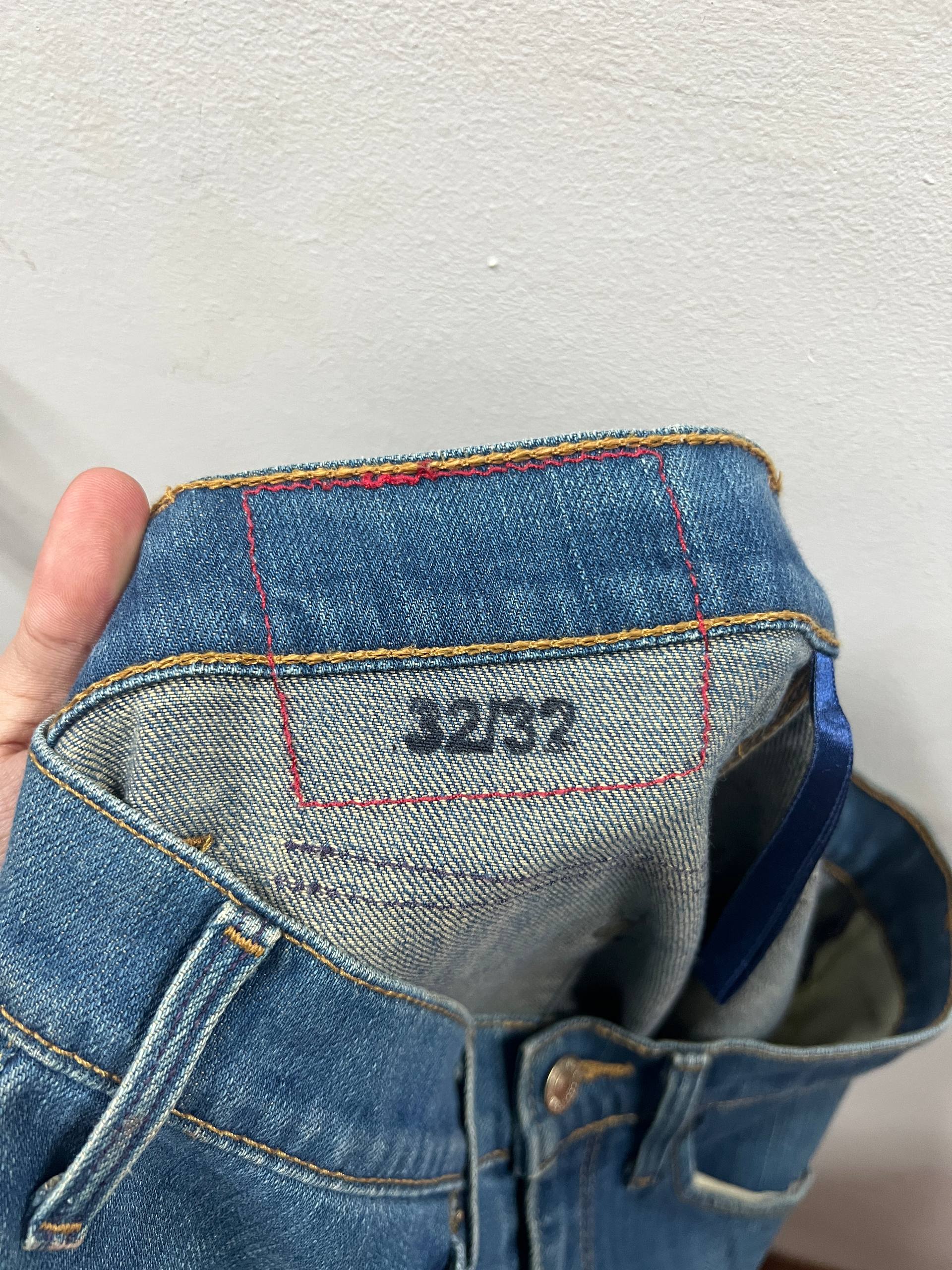 SS04 Levi’s Red “Mary-lou” Dark Wash Denim