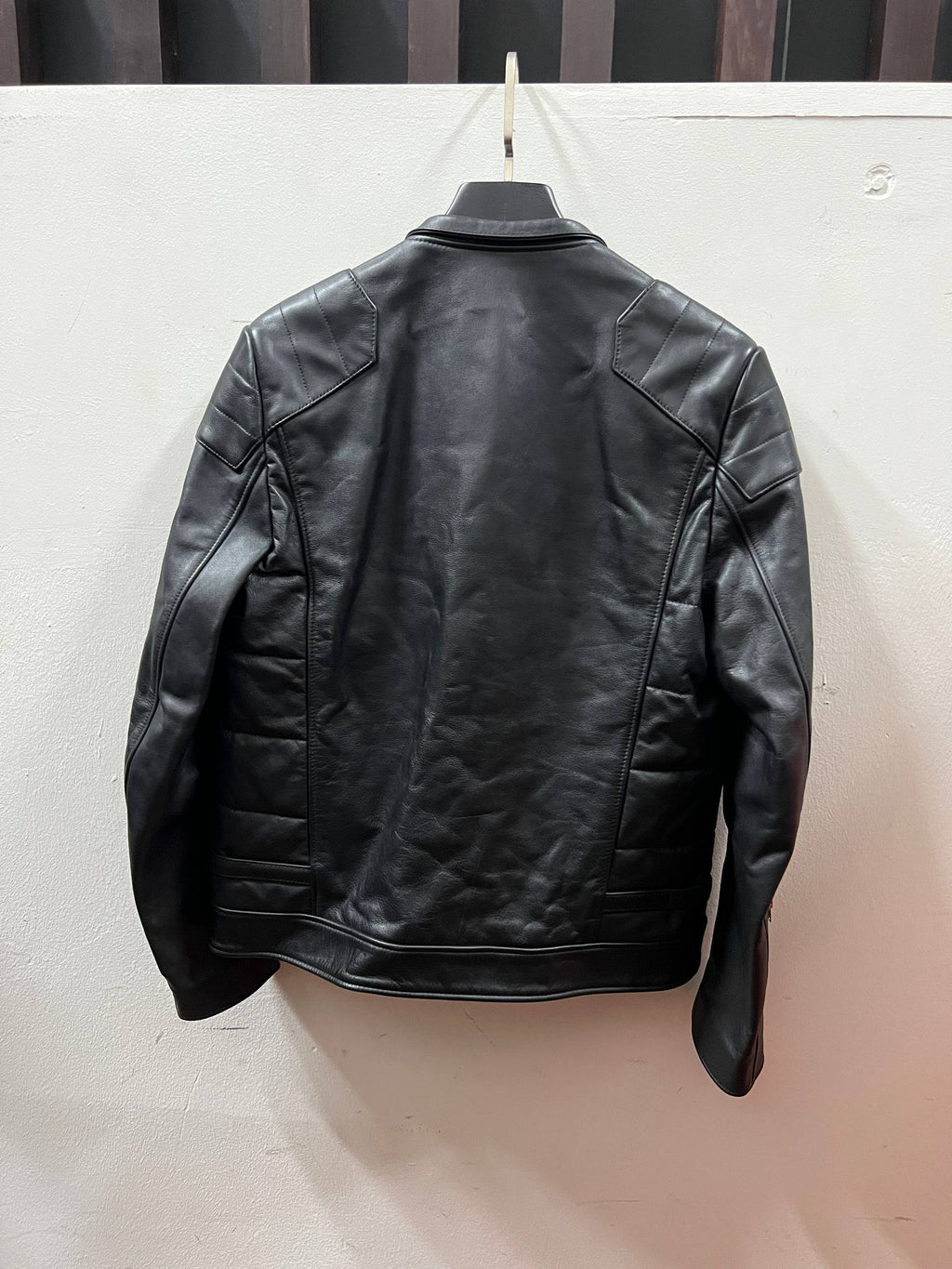 AW20 Undercover “Fallen Man” Quilted Armor Biker Jacket