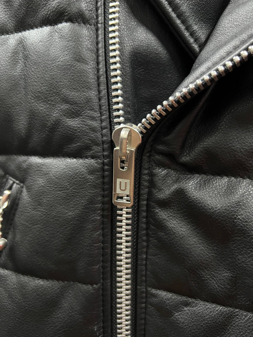 AW20 Undercover “Fallen Man” Quilted Armor Biker Jacket