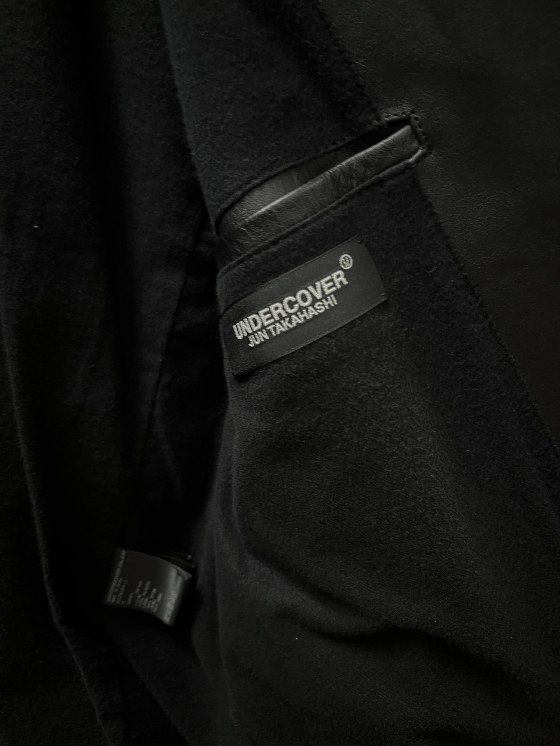 AW20 Undercover “Fallen Man” Quilted Armor Biker Jacket