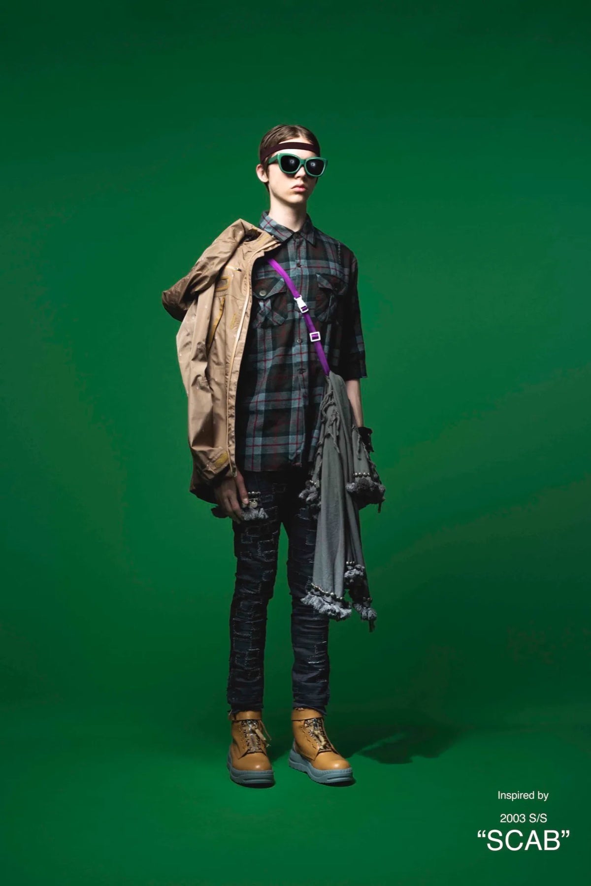SS16 Undercover “The Greatest” Hagi Scab Patchwork Pants